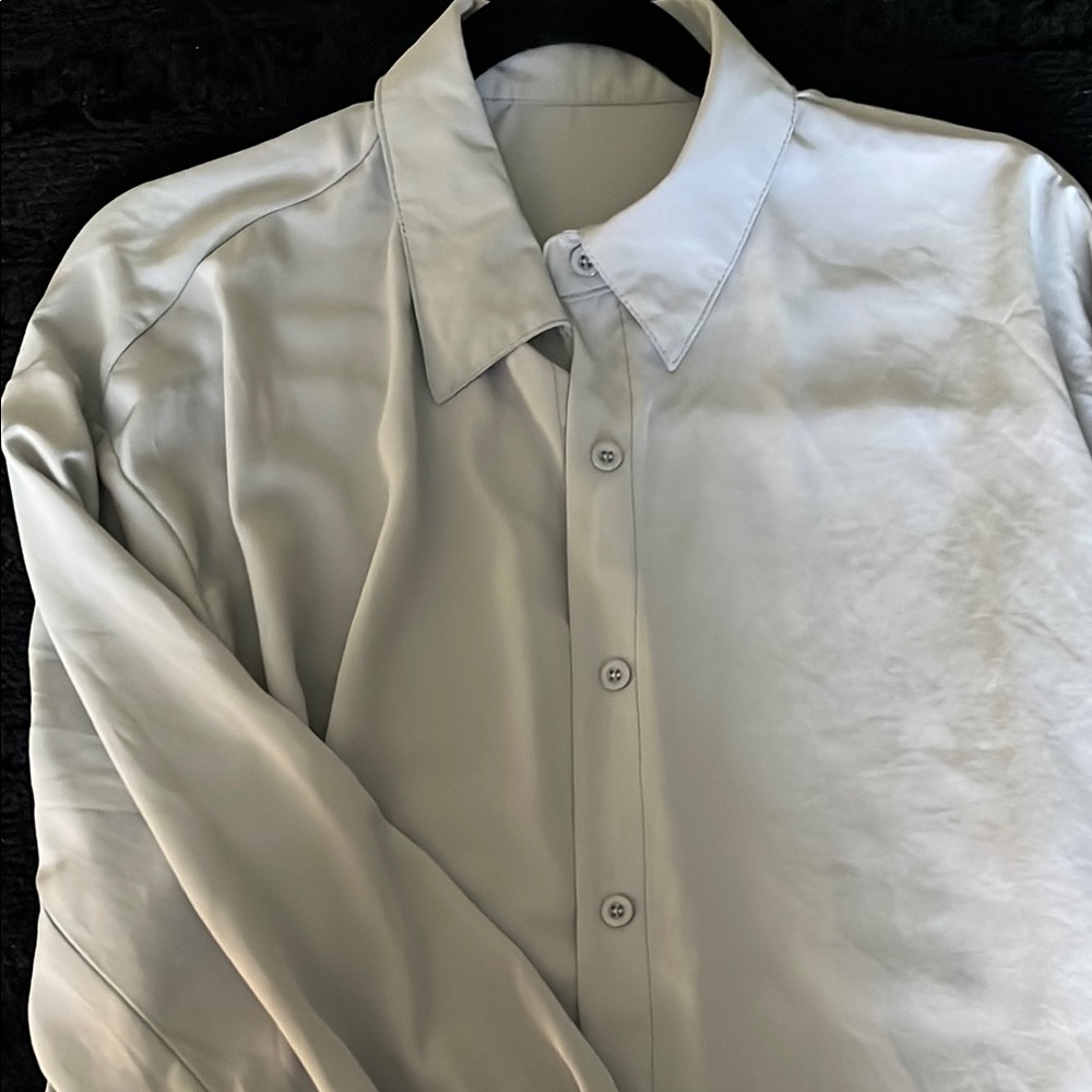 Classic periwinkle button up Shirt